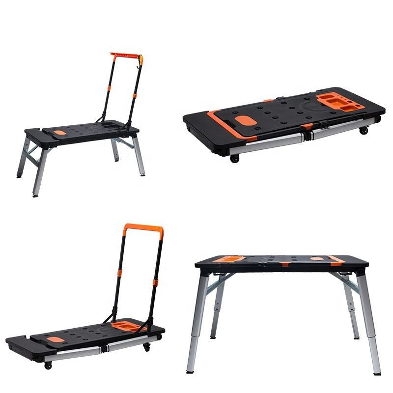 7-in-1 Foldable Portable Workbench - Multi-Functional DIY Tool Table