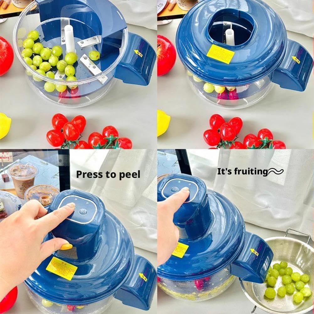 Automatic rechargeable kitchen peeler