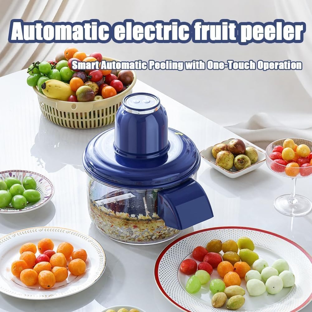 Automatic rechargeable kitchen peeler