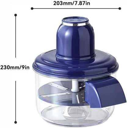Automatic rechargeable kitchen peeler